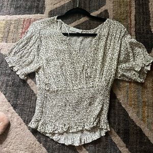 Paper crane blouse